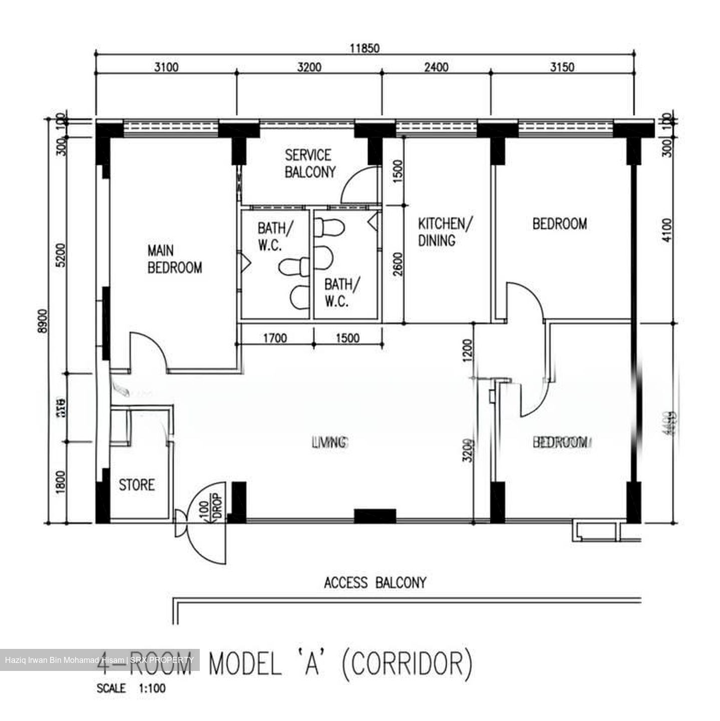 Blk 353 Kang Ching Road (Jurong West), HDB 4 Rooms #574200901